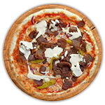 Lamb Doner Pizza 