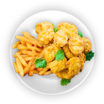 Kids Chicken Nuggets (4) & Chips 